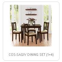 COS-SAGIV DINING SET (1+4)
